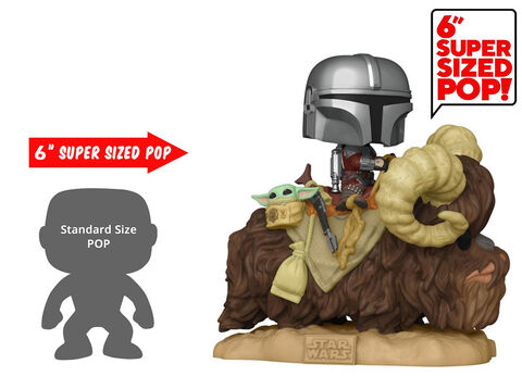 Figurine Funko Pop! N°416 - Star Wars - The Mandalorian - Deluxe 2